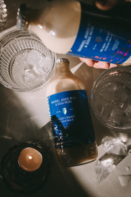 Barrel Aged Rum & Egg Nog